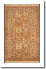 Kashmir silk 152 x 96